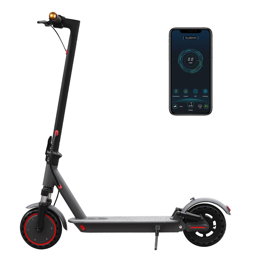 AOVOPRO AP07 Electric Scooter 350W Dual Suspension Turn Signals Foldable