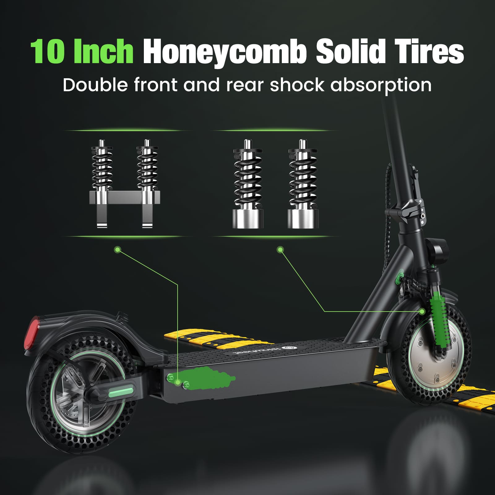 isinwheel® S9Max Electric Scooter for Adults 500W