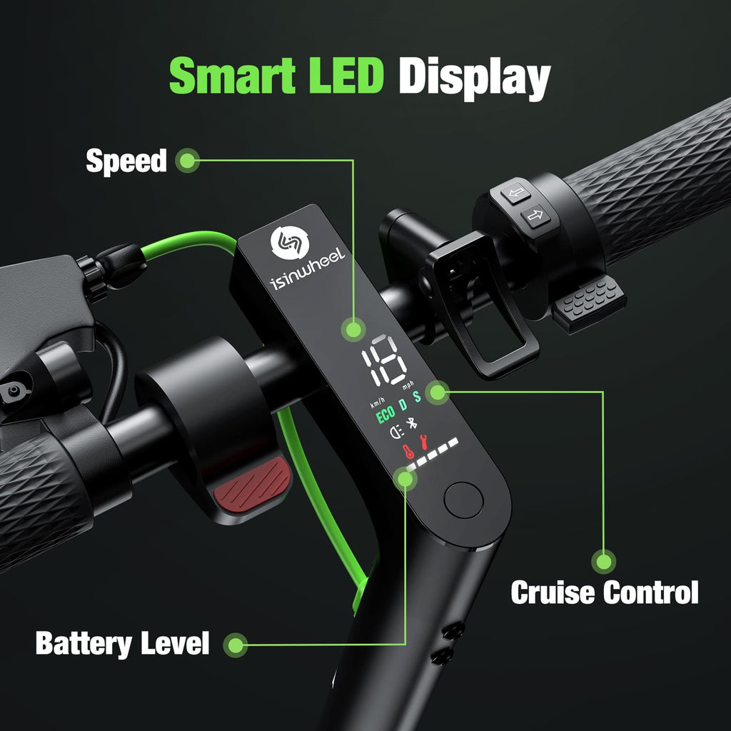 isinwheel® S9Max Electric Scooter for Adults 500W