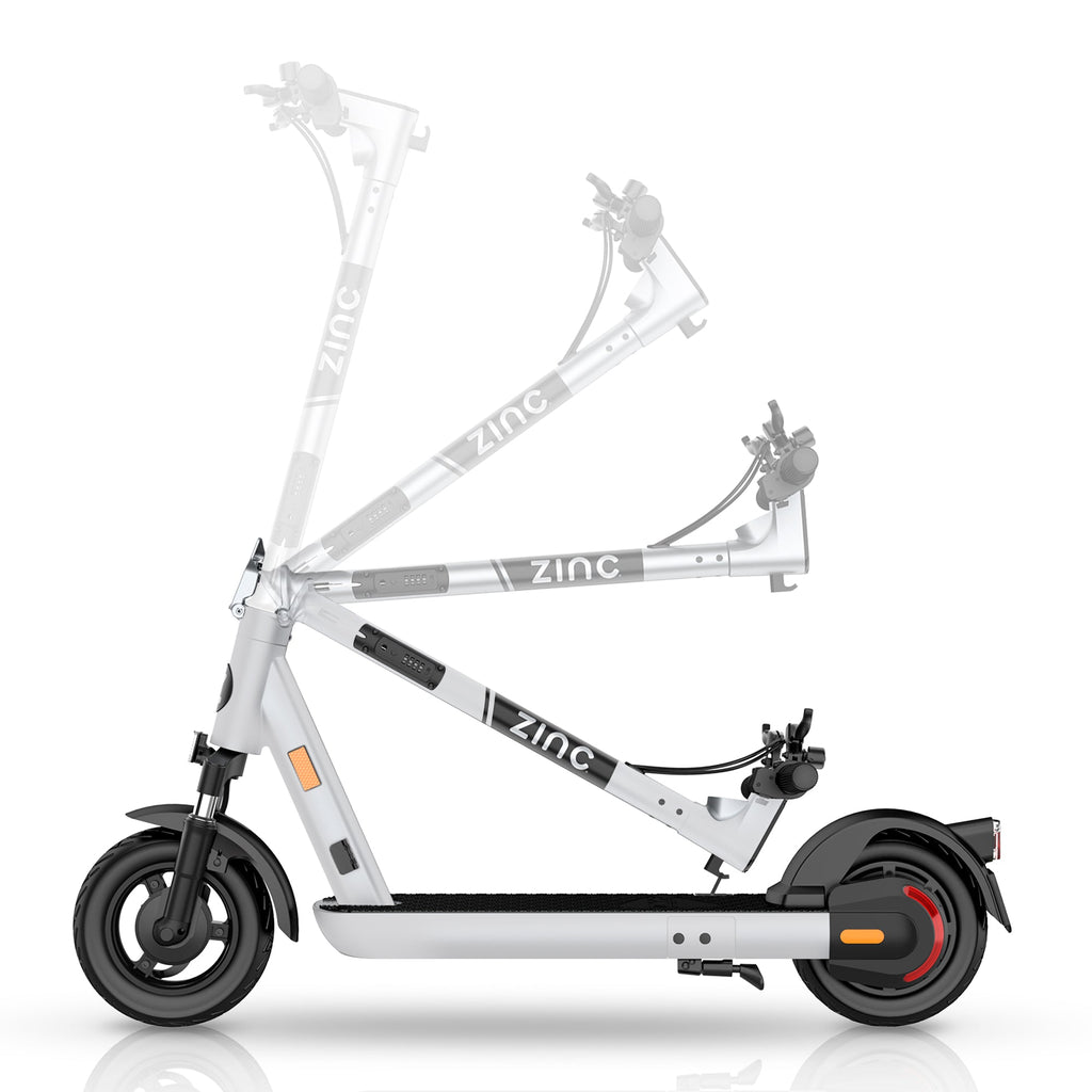Zinc Velocity Plus 500w Folding Electric Scooter with 10inch Wheels