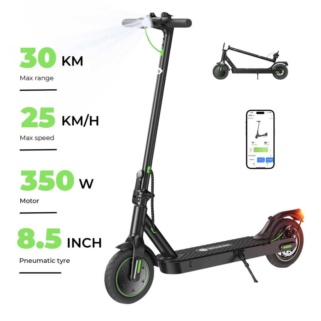 isinwheel® S9Max Electric Scooter for Adults 500W